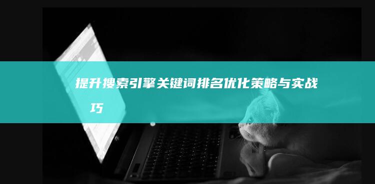 提升搜索引擎关键词排名优化策略与实战技巧